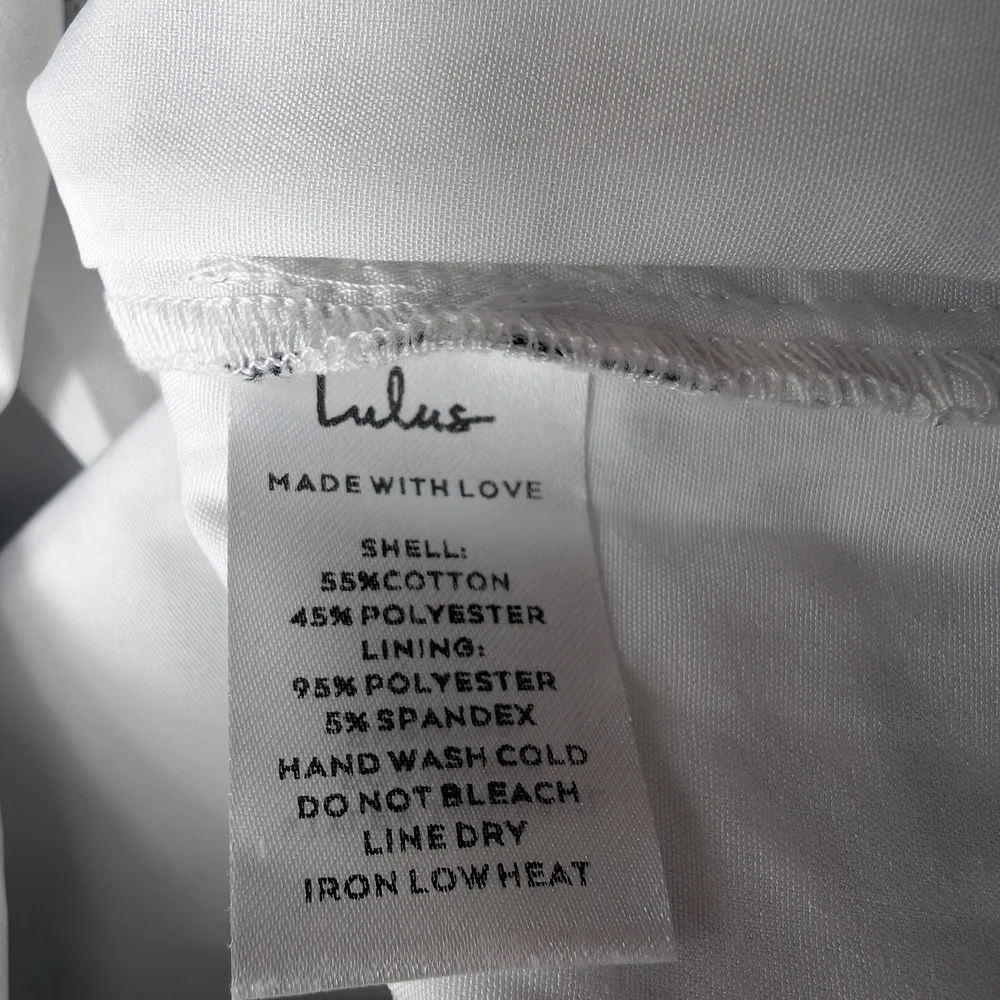 Lulu's Black and White Geometric Midi Dress - Picture 12 of 13